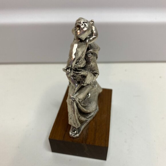 VTG St Anthony Figurine Statue Lost Items Found Large 3” Catholic Gift - Picture 2 of 8